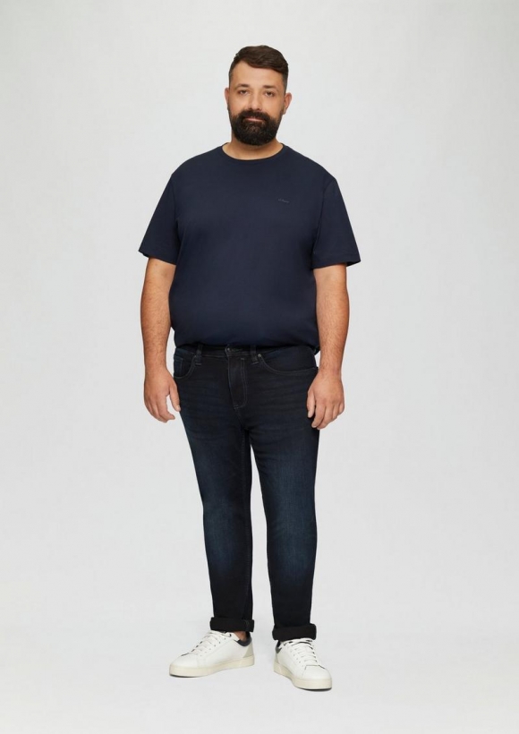 s.Oliver Jeans Casby / Relaxed Fit / Mid Rise / Straight Leg - blau