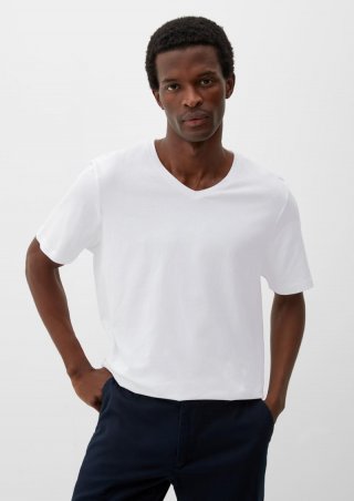 s.Oliver T-Shirt im 2er Pack - weiß