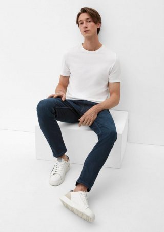 s.Oliver Jeans Keith / Slim Fit / Mid Rise / Slim Leg - navy