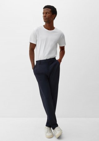 s.Oliver Slim: Jogg Suit-Hose - navy