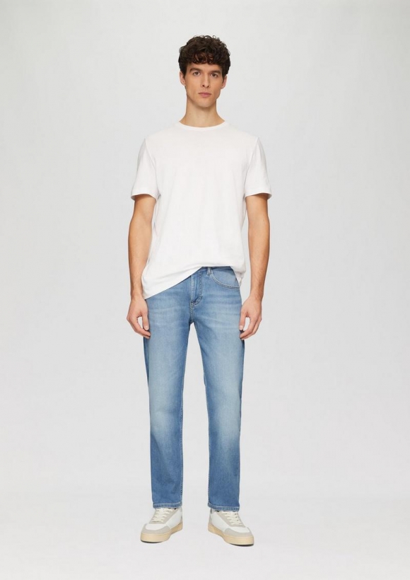 s.Oliver Jeans Mauro / Regular Fit / Mid Rise / Tapered Leg - hellblau