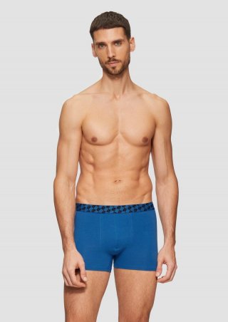 s.Oliver Boxershorts im Doppelpack - blau