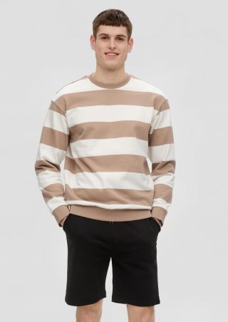 s.Oliver Sweatshirt aus Baumwollmix - beige