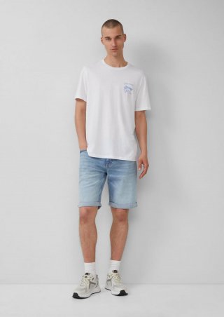 s.Oliver Denim-Shorts John / Regular Fit / Mid Rise - blau