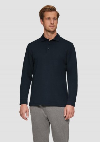 s.Oliver Poloshirt im Slim Fit - navy