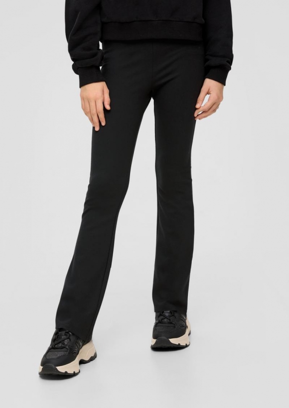 s.Oliver Skinny: Leggings aus Viskosemix - schwarz