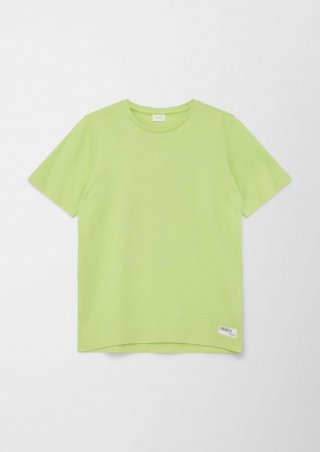 s.Oliver T-Shirt mit Rückenprint - limettengrün