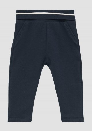 s.Oliver Wärmende Jogginghose mit Umschlagbund - navy