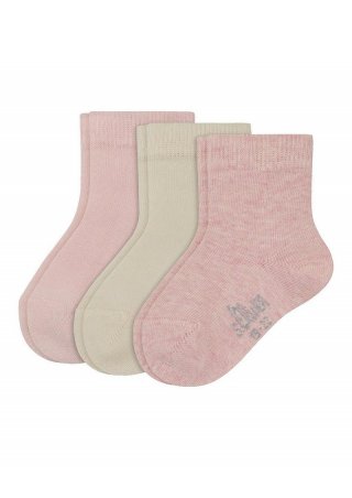 s.Oliver 3er-Pack Socken - pfirsich