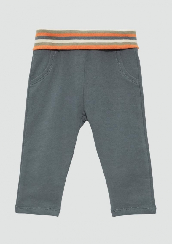 s.Oliver Jogpants aus Baumwollmix - schiefergrau