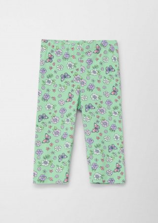 s.Oliver Leggings aus Baumwollstretch - hellgrün