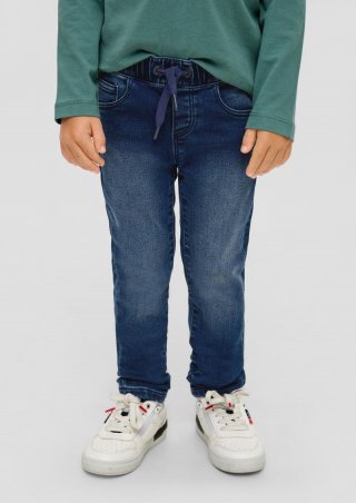 s.Oliver Jeans Joggstyle Brad / Slim Fit / Mid Rise / Slim Leg - dunkelblau