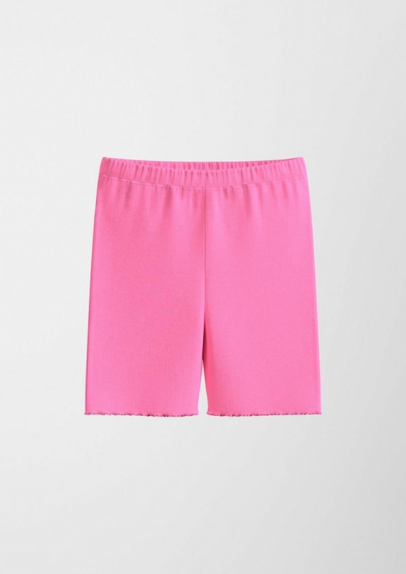 s.Oliver Leggings aus Baumwollmix - pink