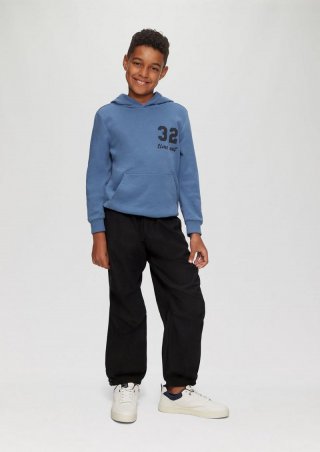 s.Oliver Hose im Parachute-Stil aus Nylon - schwarz