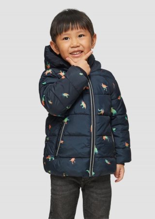 s.Oliver Steppjacke mit Fleecefutter - navy