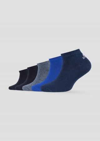 s.Oliver Sneakersocken im 5er-Pack - tiefblau