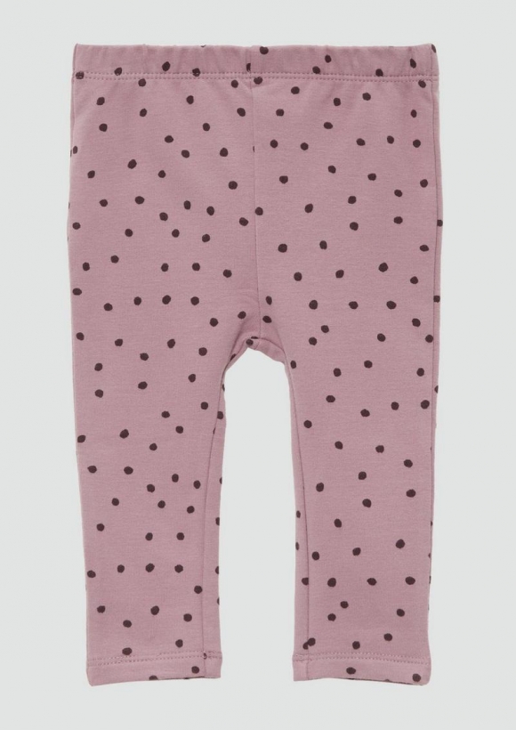 s.Oliver Leggings mit All-over-Print - lavendel