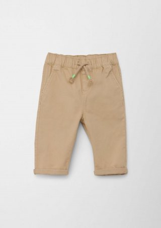 s.Oliver Stoffhose aus Baumwolle - beige