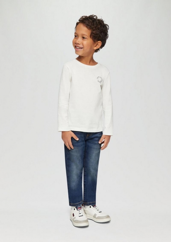 s.Oliver Jeans Brad / Mid Rise / Slim Leg / Soft & warm inside - blau