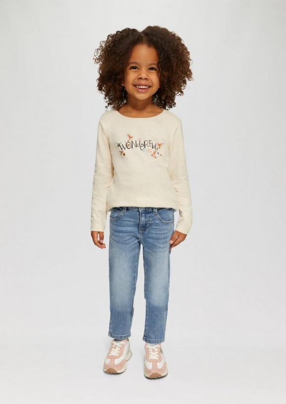 s.Oliver Jeans Kathy / Regular Fit / Mid Rise / Slim Leg - blau