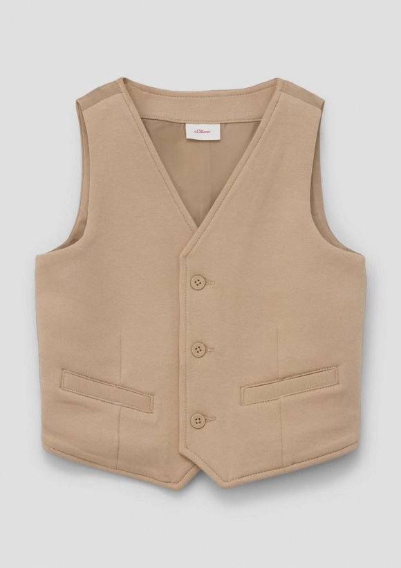 s.Oliver Weste im Fabricmix - beige