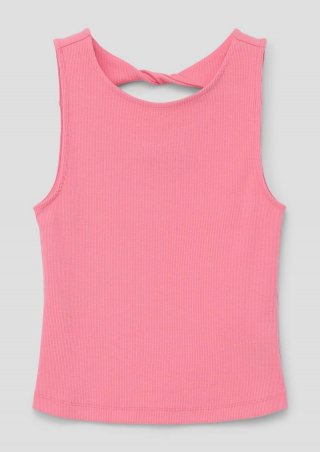 s.Oliver Tank Top mit Rückenausschnitt - rosa