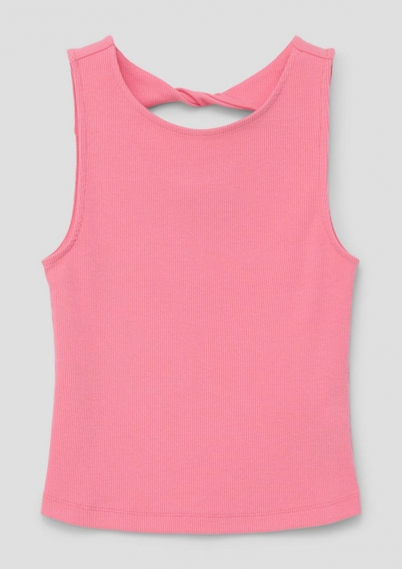 s.Oliver Tank Top mit Rückenausschnitt - rosa