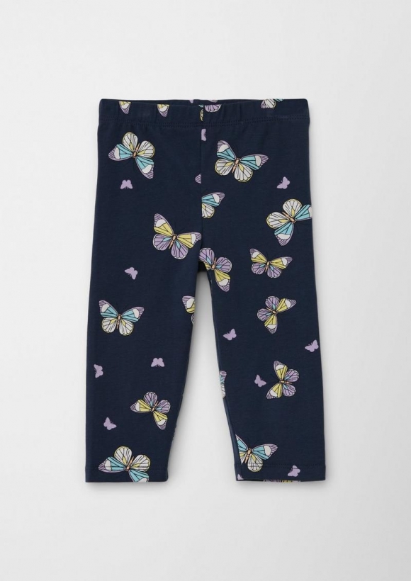 s.Oliver Leggings aus Baumwollstretch - navy