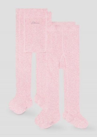 s.Oliver Strumpfhose im 2er-Set - rosa