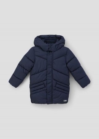 s.Oliver Steppjacke mit Fleece-Futter - navy
