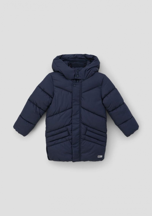 s.Oliver Steppjacke mit Fleece-Futter - navy