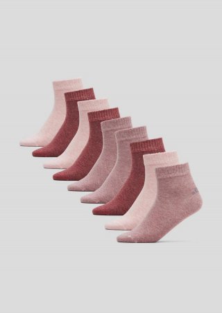 s.Oliver 9er-Pack Socken - pink