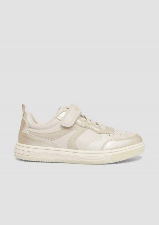 s.Oliver Sneaker mit Klett-Detail - creme