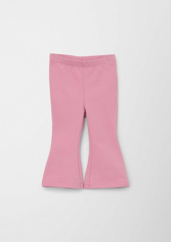 s.Oliver Regular: Leggings aus Baumwollstretch - rosa