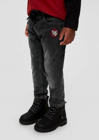 s.Oliver Jeans Brad / Slim Fit / Mid Rise / Slim Leg - graphit