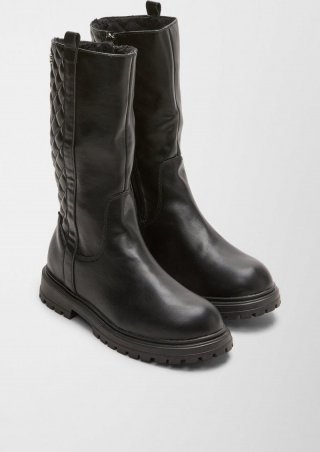 s.Oliver Stiefel mit Steppung - schwarz