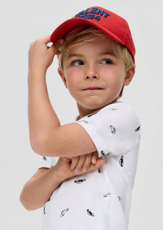 s.Oliver Kappe mit Stickerei - rot