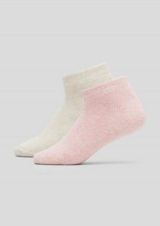 s.Oliver 2er-Pack ABS-Socken - pfirsich