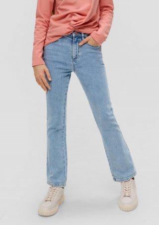 s.Oliver Jeans / Regular Fit / High Rise / Flared Leg - blau
