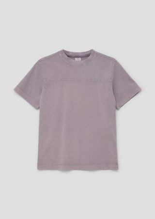 s.Oliver T-Shirt mit Acid-Wash - flieder