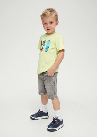 s.Oliver Jeans-Bermuda Brad / Slim Fit / Mid Rise / Slim Leg - grau