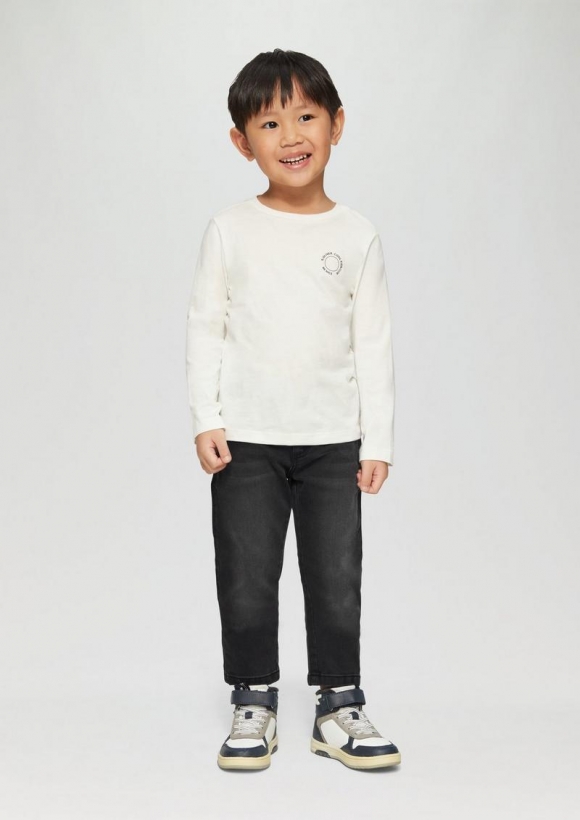 s.Oliver Jeans Brad / Regular Fit / Mid Rise / Slim Leg / Soft & warm inside - dunkelgrau