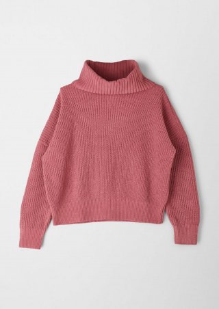 s.Oliver Pullover in Chenillequalität - hellrot