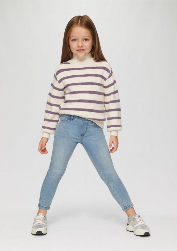 s.Oliver Jeans Treggings / Skinny Fit / Mid Rise / Skinny Leg - blau