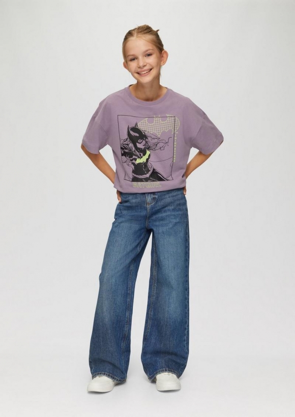 s.Oliver Jeans / Regular Fit / Super High Rise / Wide Leg - blau