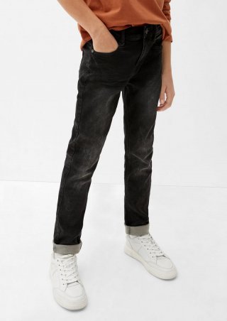 s.Oliver Jeans Seattle / Regular Fit / Mid Rise / Slim Leg - dunkelgrau