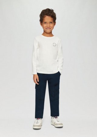 s.Oliver Jogpants Pelle / Regular Fit / Mid Rise / Straight Leg / Soft & warm inside - navy