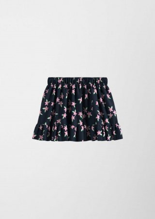 s.Oliver Rock mit weitenregulierbarem Bund - navy