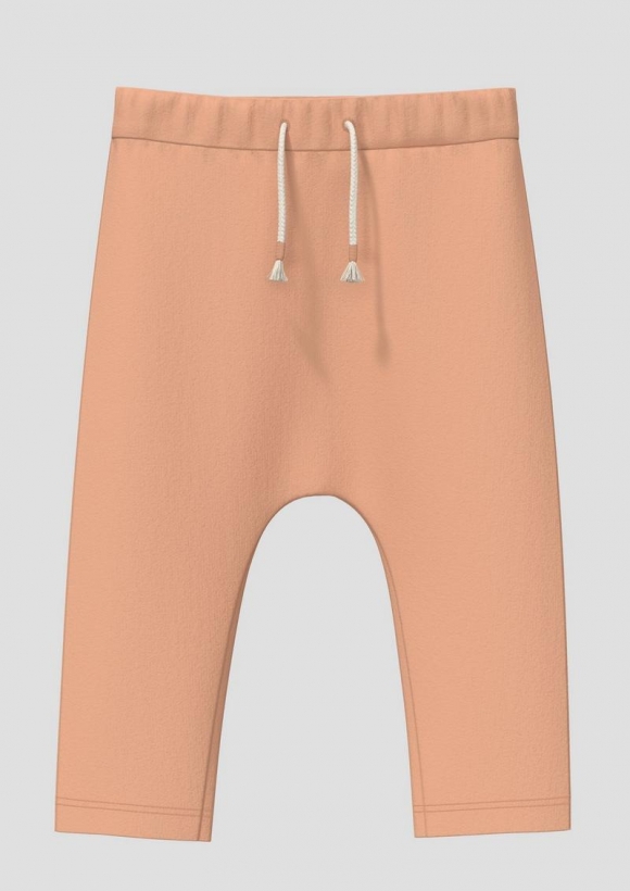 s.Oliver Unisex Sweatpants aus weichem Baumwollmix mit Elastikbund - mango