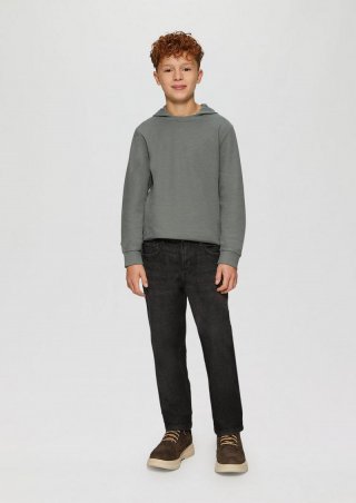 s.Oliver Jeans Pete / Regular Fit / Mid Rise / Straight Leg - dunkelgrau